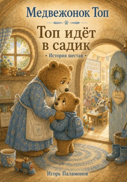 Скачать книгу Медвежонок Топ. Топ идёт в садик