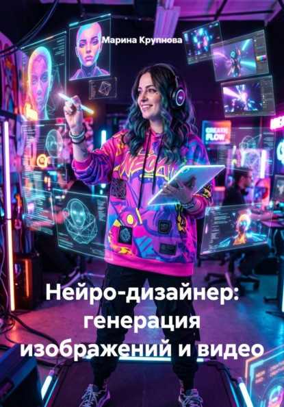 Скачать книгу Нейро-дизайнер: генерация изображений и видео