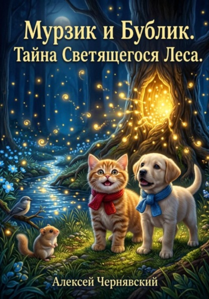Скачать книгу Мурзик и Бублик. Секрет светящегося леса. Книга 3