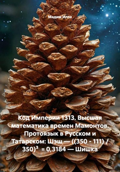 Код Империи 1313. Высшая математика времен Мамонтов. Протоязык в Русском и Татарском: Шэш — ((350 - 111) / 350)³  = 0,3184 — Шишка