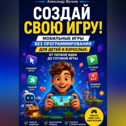 СОЗДАЙ СВОЮ ИГРУ! Мобильные игры без программирования для детей и взрослых: от первой идеи до готовой игры