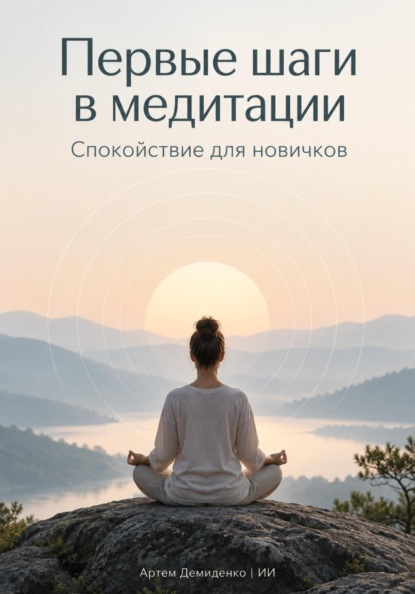 Скачать книгу Первые шаги в медитации: Спокойствие для новичков