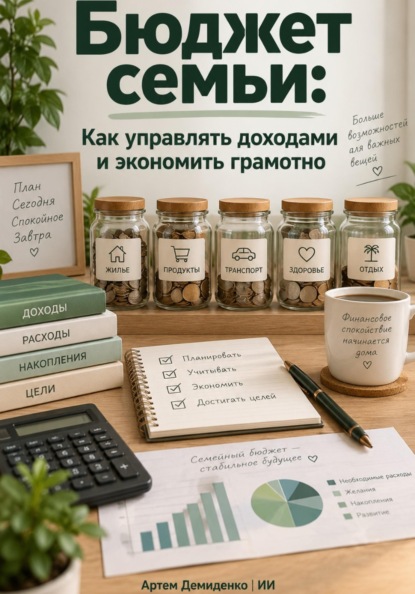 Скачать книгу Бюджет семьи: Как управлять доходами и экономить грамотно