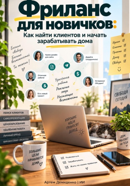 Скачать книгу Фриланс для новичков: Как найти клиентов и начать зарабатывать дома