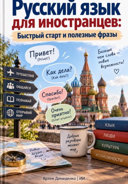 Скачать книгу Русский язык для иностранцев: Быстрый старт и полезные фразы