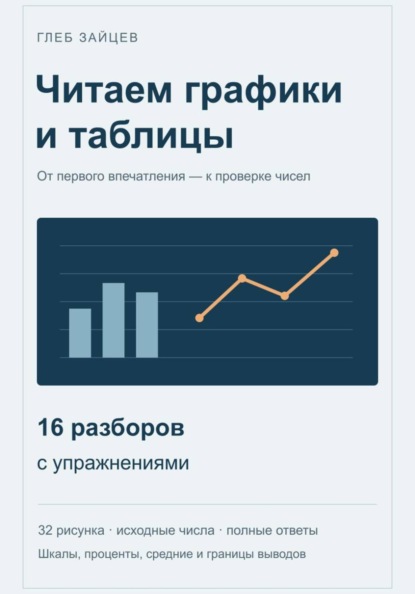 Читаем графики и таблицы. 16 разборов с упражнениями