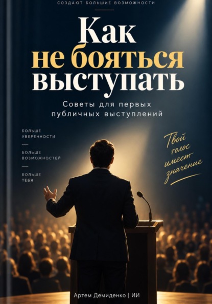 Скачать книгу Как не бояться выступать: Советы для первых публичных выступлений