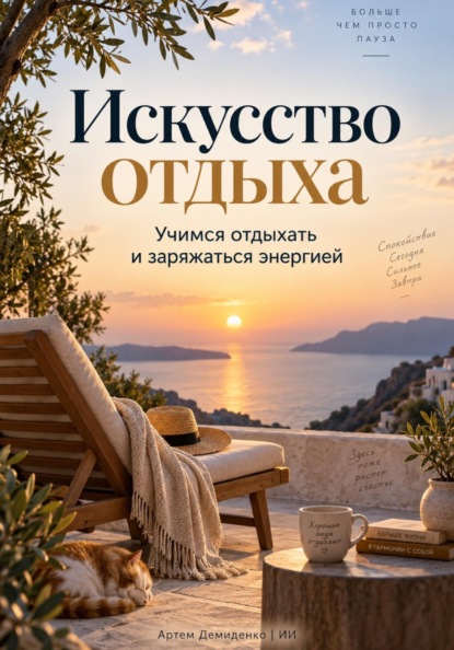 Скачать книгу Искусство отдыха: Учимся отдыхать и заряжаться энергией