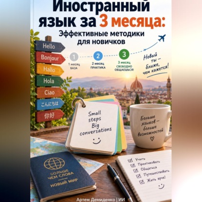 Скачать книгу Иностранный язык за 3 месяца: Эффективные методики для новичков