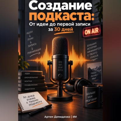Скачать книгу Создание подкаста: От идеи до первой записи за 30 дней