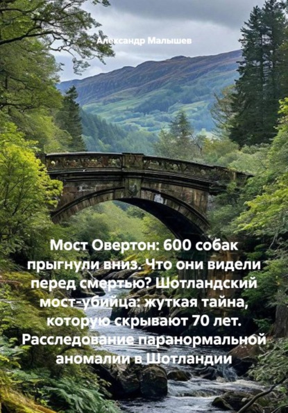 Скачать книгу Мост Овертон: 600 собак прыгнули вниз. Что они видели перед смертью? Шотландский мост-убийца: жуткая тайна, которую скрывают 70 лет. Расследование паранормальной аномалии в Шотландии