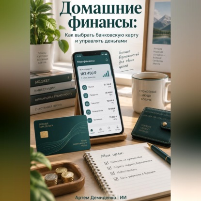 Скачать книгу Домашние финансы: Как выбрать банковскую карту и управлять деньгами