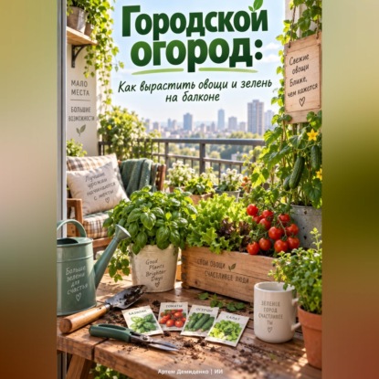Скачать книгу Городской огород: Как вырастить овощи и зелень на балконе