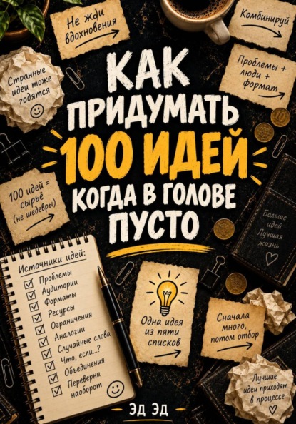 Как придумать 100 идей, когда в голове пусто