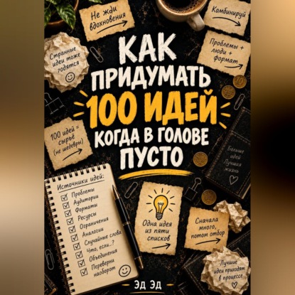 Скачать книгу Как придумать 100 идей, когда в голове пусто