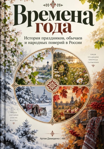 Скачать книгу Времена года: История праздников, обычаев и народных поверий в России