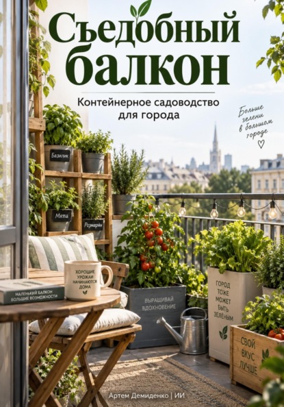 Скачать книгу Съедобный балкон: Контейнерное садоводство для города
