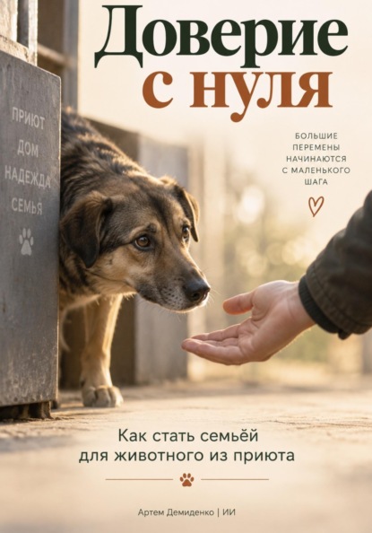 Скачать книгу Доверие с нуля: Как стать семьёй для животного из приюта