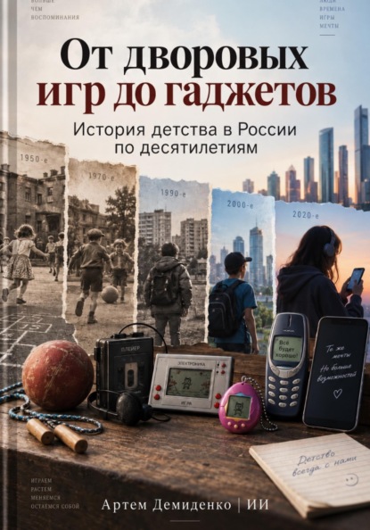 Скачать книгу От дворовых игр до гаджетов: История детства в России по десятилетиям
