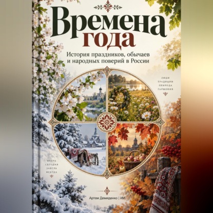 Скачать книгу Времена года: История праздников, обычаев и народных поверий в России