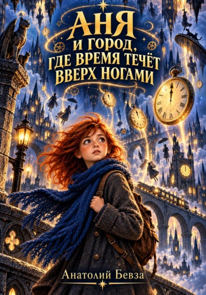Скачать книгу Аня и город, где время течёт вверх ногами