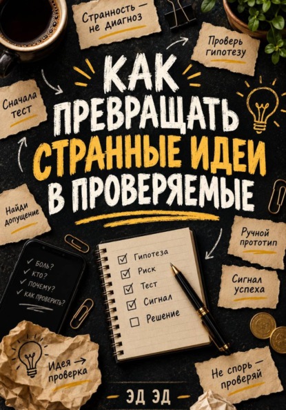 Скачать книгу Как превращать странные идеи в проверяемые
