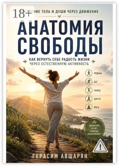Скачать книгу Исцеление тела и души через движение. Анатомия свободы: Как вернуть себе радость жизни через естественную активность