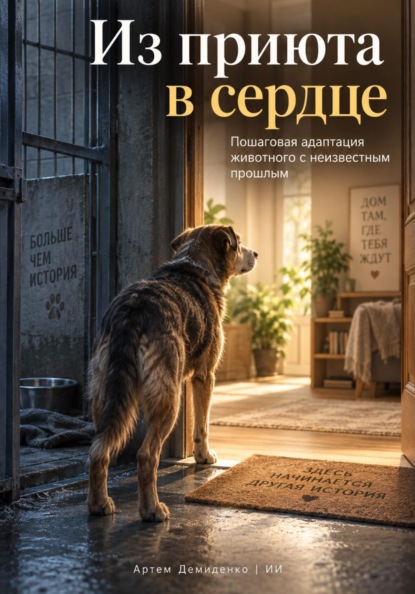 Скачать книгу Из приюта в сердце: Пошаговая адаптация животного с неизвестным прошлым