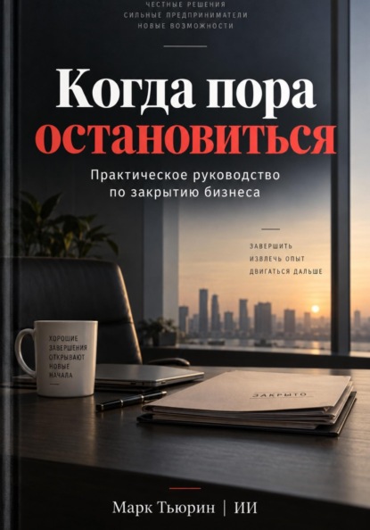 Скачать книгу Когда пора остановиться: Практическое руководство по закрытию бизнеса
