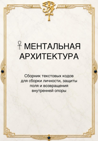 Скачать книгу Сборник «Ментальная Архитектура»