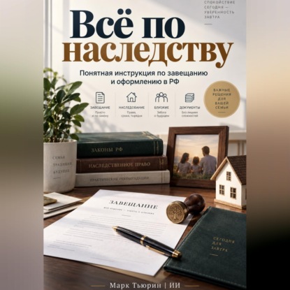 Скачать книгу Всё по наследству: Понятная инструкция по завещанию и оформлению в РФ
