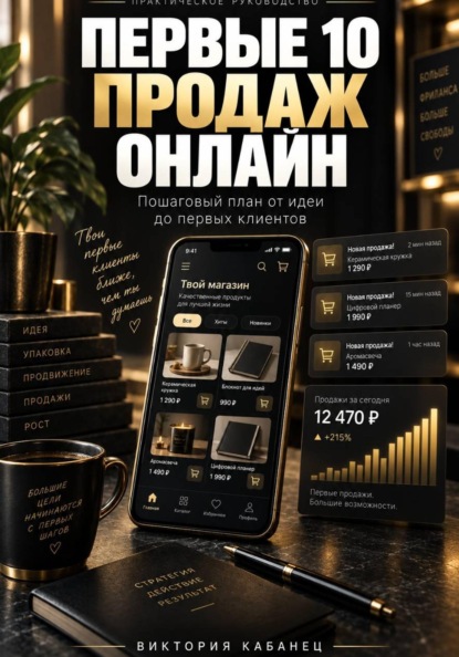 Скачать книгу ПЕРВЫЕ 10 ПРОДАЖ ОНЛАЙН