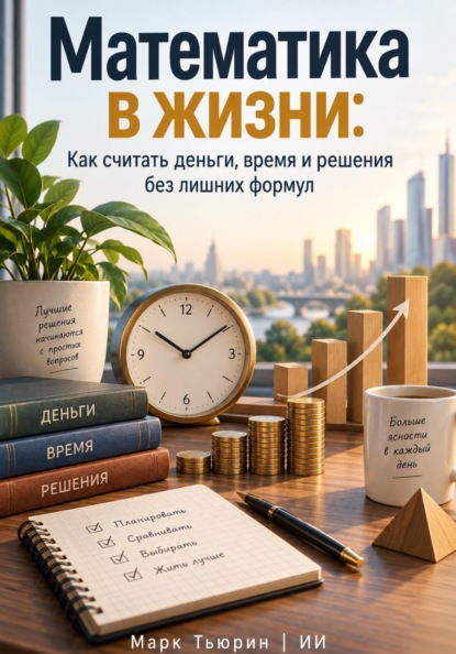 Скачать книгу Математика в жизни: Как считать деньги, время и решения без лишних формул