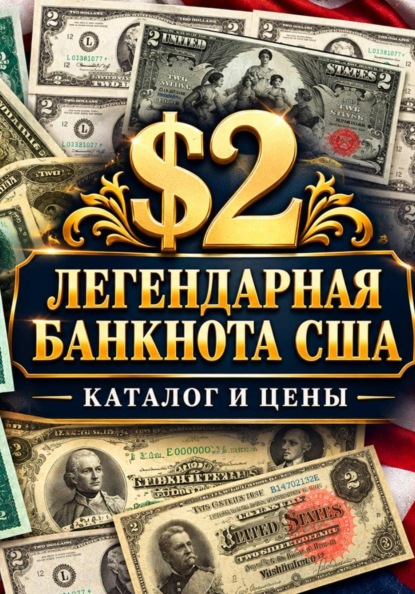 Скачать книгу 2 ДОЛЛАРА США:  ЛЕГЕНДАРНАЯ БАНКНОТА. Каталог и цены