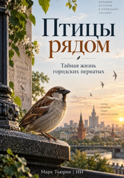 Скачать книгу Птицы рядом: Тайная жизнь городских пернатых