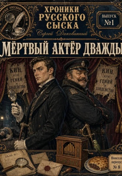 Скачать книгу ХРОНИКИ РУССКОГО СЫСКА. Выпуск первый. МЁРТВЫЙ АКТЁР ДВАЖДЫ