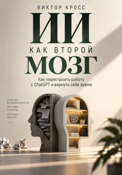 Скачать книгу ИИ как второй мозг. Как перестроить работу с ChatGPT и вернуть себе время