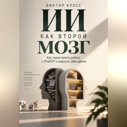 Скачать книгу ИИ как второй мозг. Как перестроить работу с ChatGPT и вернуть себе время