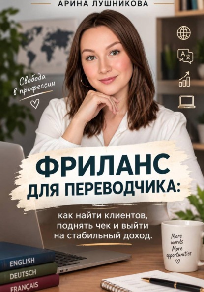 Скачать книгу Фриланс для переводчика: как найти клиентов, поднять чек и выйти на стабильный доход.