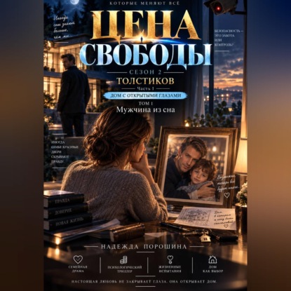 Скачать книгу ЦЕНА СВОБОДЫ. СЕЗОН 2. Толстиков. Часть 1. Дом с открытыми глазами. Том 1. Мужчина из сна
