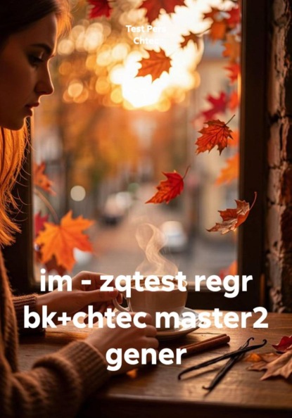 Скачать книгу im - zqtest regr bk+chtec master2 gener