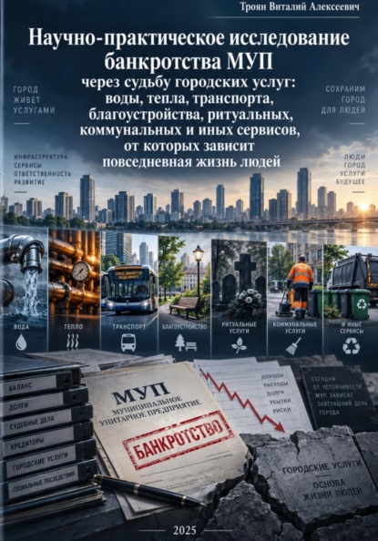 Скачать книгу Научно-практическое исследование банкротства МУП через судьбу городских услуг