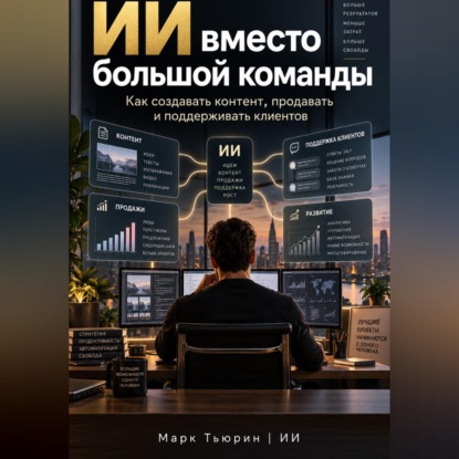Скачать книгу ИИ вместо большой команды: Как создавать контент, продавать и поддерживать клиентов