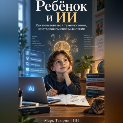Скачать книгу Ребёнок и ИИ: Как пользоваться технологиями, не отдавая им своё мышление