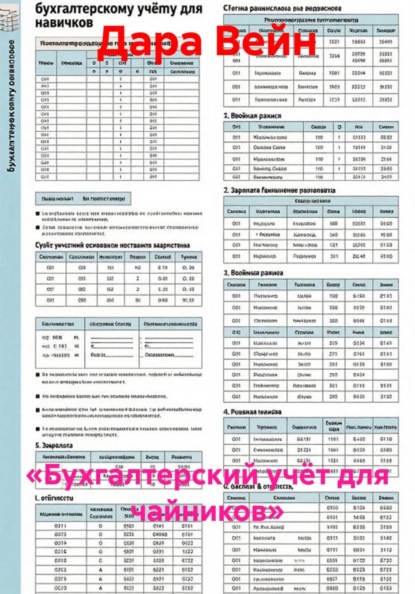 Скачать книгу «Бухгалтерский учёт для чайников»