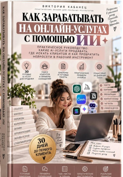 Скачать книгу Как зарабатывать на онлайн-услугах с помощью ИИ