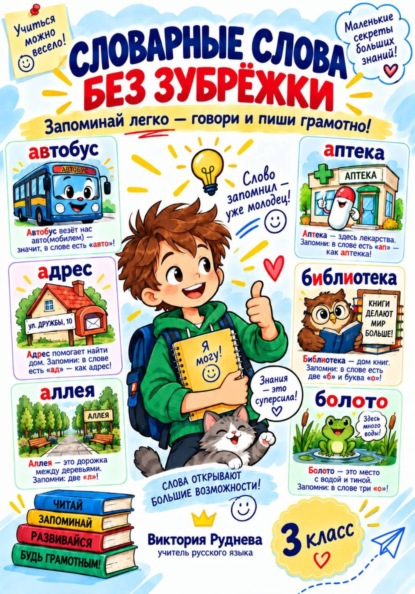 Скачать книгу Словарные слова без зубрежки