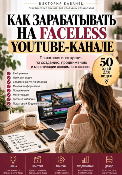 Скачать книгу Как зарабатывать на faceless YouTube-канале