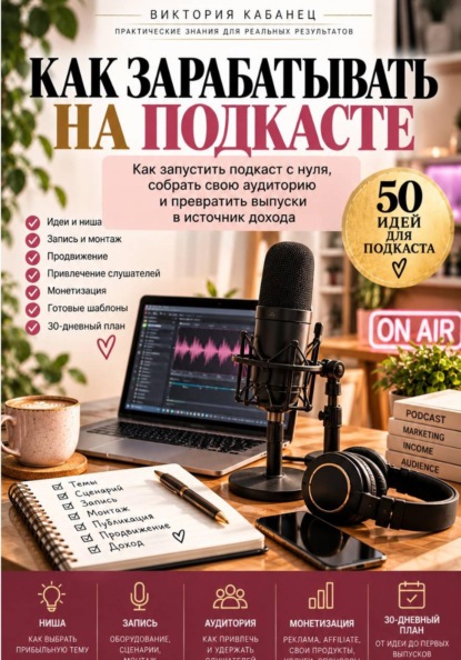 Скачать книгу Как зарабатывать на подкасте