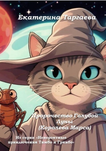 Скачать книгу Пророчество Голубой Луны (Королева Марса). Из серии "Невероятные приключения Тимбо и Гринбо"